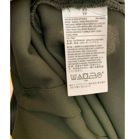 Banana Republic green long sleeves buttoned blouse size XS - Picture 4 of 11